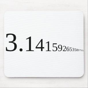 Tapis De Souris Pi - 3.14...