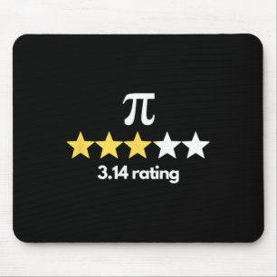 Tapis De Souris Pi 3.14 Étoiles Note Funny Pi Humour Pi Jour Nouve