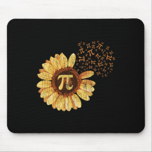 Tapis De Souris Pi Apparel Pi Jour Sunflower Attire Math Drôle Cad