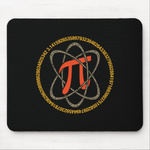 Tapis De Souris Pi Atom - Pi Day Et Cadeau Math Lover