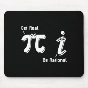 Tapis De Souris Pi Day Obtenir Réel Être Rationnel Irrationnel Nom