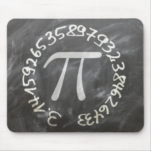 Tapis De Souris Pi Day PiDay Chalkboard Education