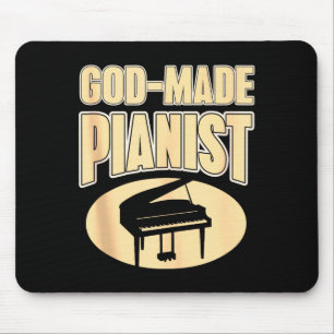 Tapis De Souris Pianiste basé sur la foi Inspiration de musique ch