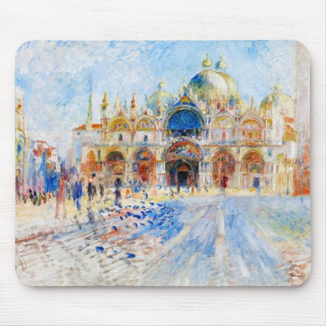 Tapis De Souris Piazza San Marco, Renoir (Devant)