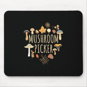 Tapis De Souris Picker De Champignons Fiers
