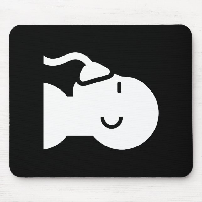 Tapis De Souris Pictogramme Mousepad d'anesthésie (Devant)