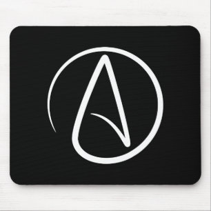 Tapis De Souris Pictogramme Mousepad d'athéisme