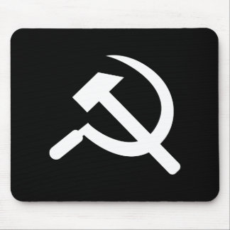 Tapis De Souris Pictogramme Mousepad de marteau et de faucille