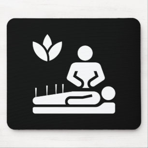 Tapis De Souris Pictogramme Mousepad de médecine douce
