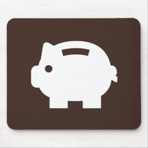 Tapis De Souris Pictogramme Mousepad de tirelire