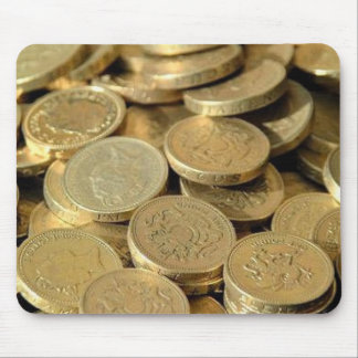 Tapis De Souris Pièces d'or Mousepad