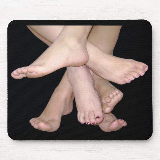 Tapis De Souris Pieds nus (Devant)