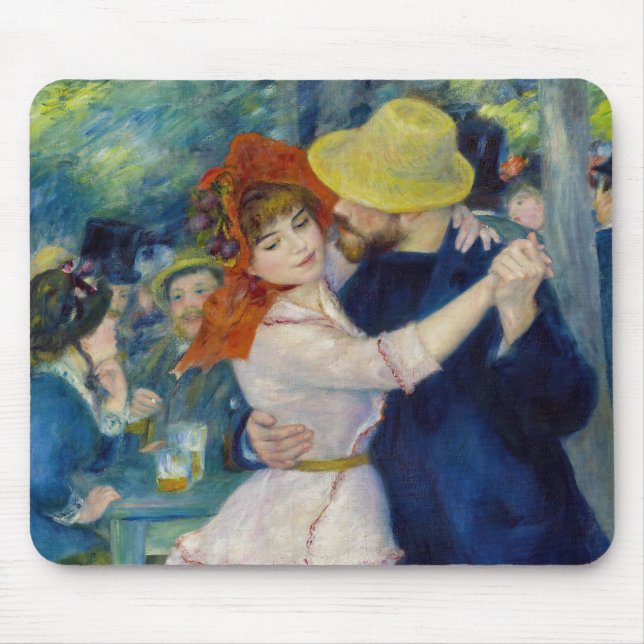 Tapis De Souris Pierre-Auguste Renoir - Danse à Bougival (Devant)