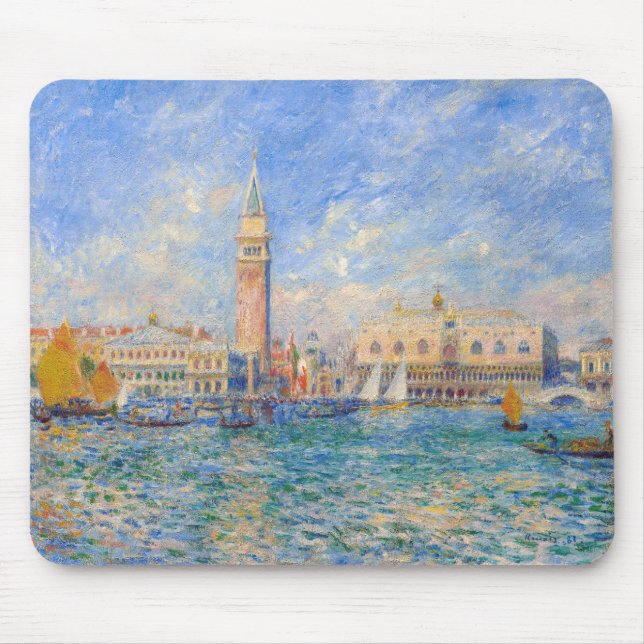Tapis De Souris Pierre-Auguste Renoir - Venise, le Palais des Doge (Devant)