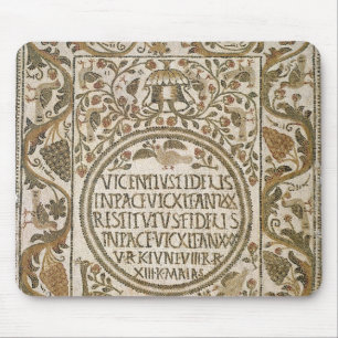 Tapis De Souris Pierre tombale avec un épitaphe