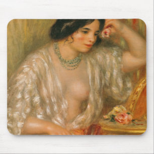 Tapis De Souris Pierre un Renoir   Gabrielle avec des bijoux