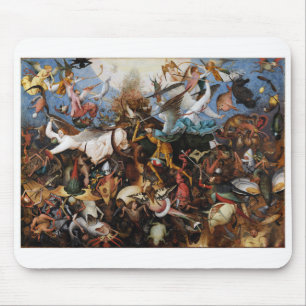 Tapis De Souris Pieter Bruegel, "La chute des anges rebelles"
