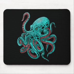 Tapis De Souris Pieuvre Kraken
