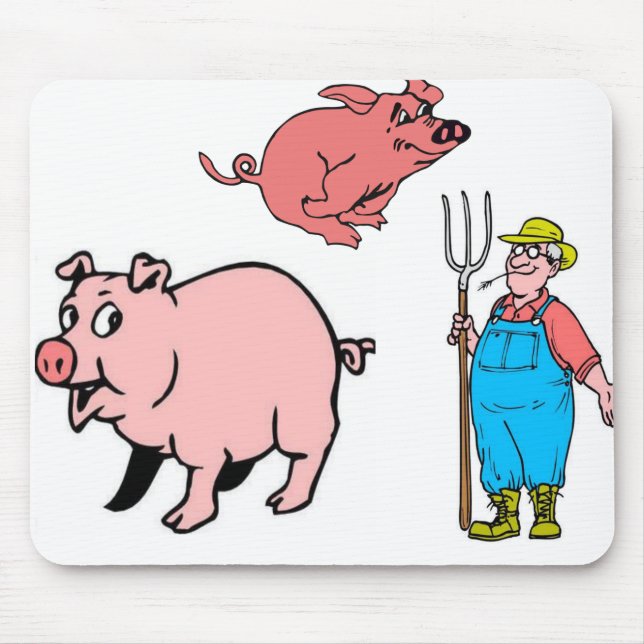 Tapis De Souris Pig Mousepad (Devant)