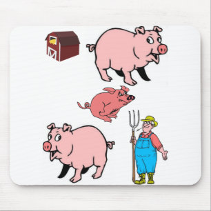 Tapis De Souris Pig Mousepad