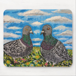 Tapis de souris Pigeon