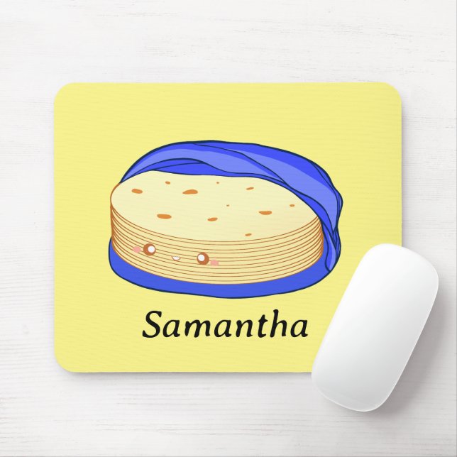 Tapis De Souris Pile de tortillas de farine (Avec souris)