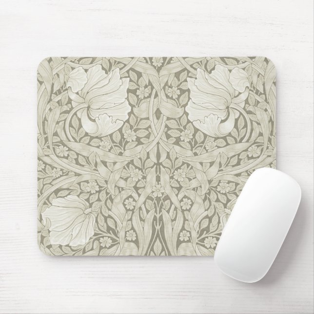 Tapis De Souris Pimpernel Ivory, William Morris (Avec souris)