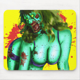 Tapis De Souris Pin- Mousepad de zombi