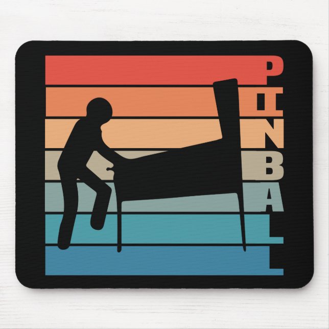 Tapis De Souris Pinball Player Non Slip Mousepad #6-3 (Devant)