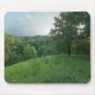 Tapis De Souris Pine Bend Bluff Surplombant Vallée Bois