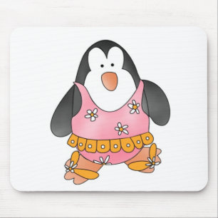 Tapis De Souris Pingouin de plage