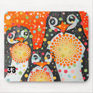 Tapis De Souris Pingouins fantastiques