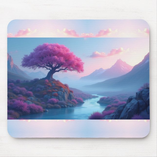 Tapis De Souris Pink Tree Mousepad (Créateur téléchargé)