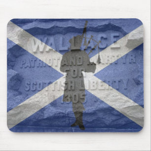Tapis De Souris Pipper Tribute - Willam Wallace Scotland patriot