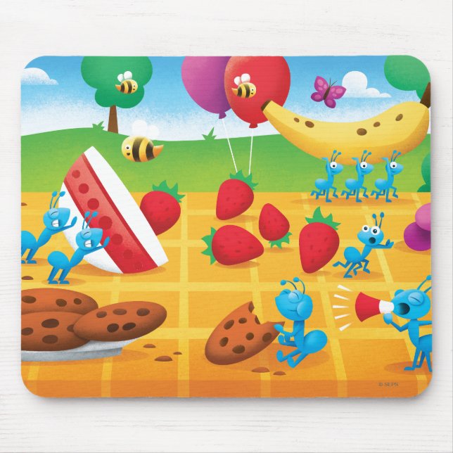 Tapis De Souris Pique-nique d'été (Devant)