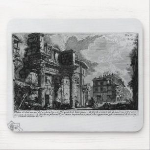 Tapis De Souris Piranesi-Forum Nervae de Giovanni