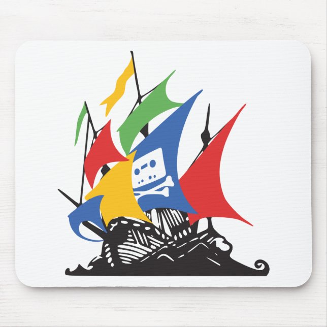 Tapis De Souris Pirate Google (Devant)
