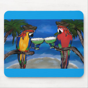 Tapis De Souris Pirates perroquets