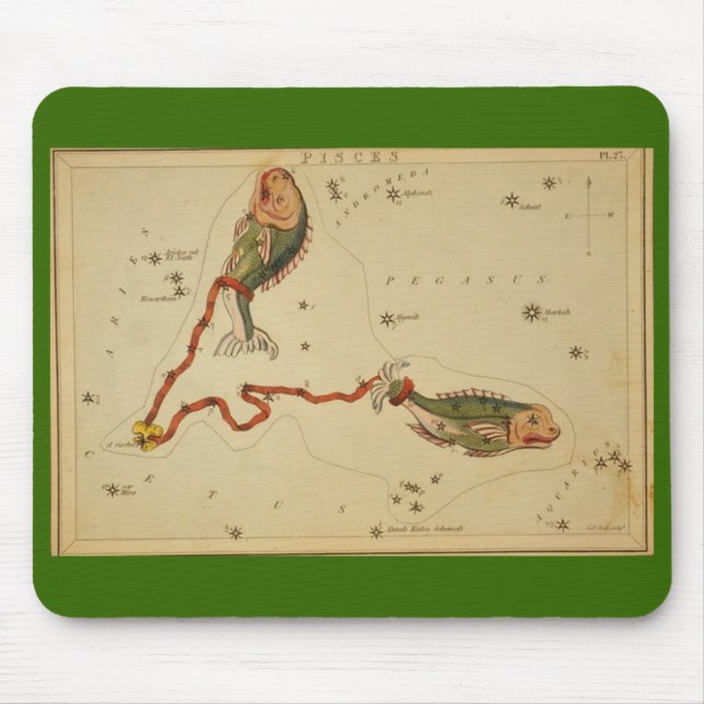 Tapis De Souris Pisces Souris Pad (Devant)