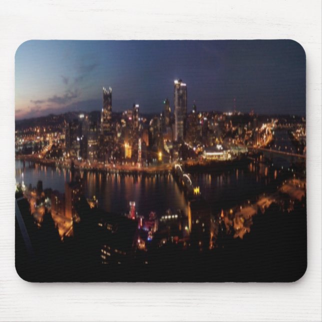 Tapis De Souris Pittsburgh via Monongahela Incline (Devant)