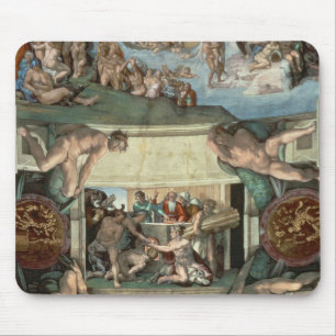 Tapis De Souris Plafond de chapelle de Sistine
