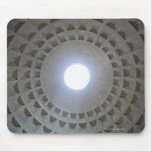 Tapis De Souris Plafond de Panthéon, vue grande-angulaire d'angle