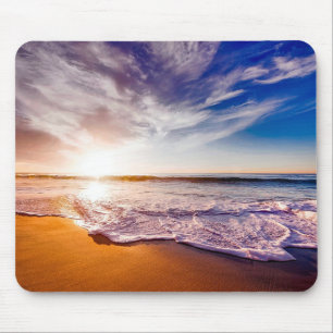 Tapis De Souris Plage à Sunset