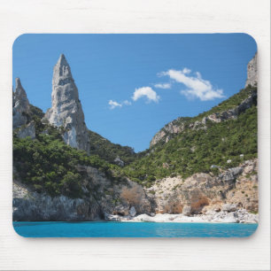 Tapis De Souris Plage de Cala Goloritze, mousepad de la Sardaigne