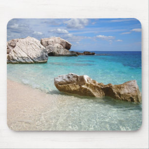 Tapis De Souris Plage de Cala Mariolu, mousepad de la Sardaigne