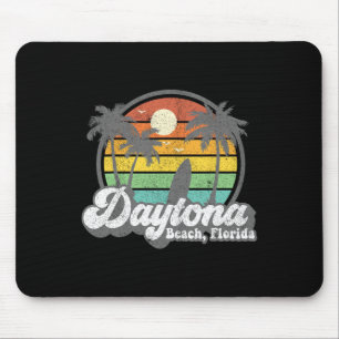 Tapis De Souris Plage de Daytona Beach Floride Surf Rétro 70's Vin