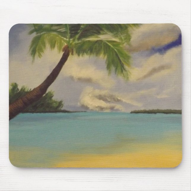Tapis De Souris Plage dominicaine (Devant)