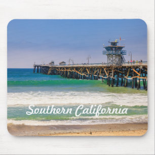 Tapis De Souris Plage et jetée de Californie du Sud à San Clemente