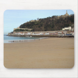 Tapis De Souris Plage et Port Donostia - de Saint-Sébastien.