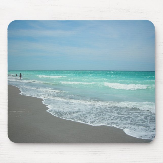Tapis De Souris Plage principale de sièste (Devant)